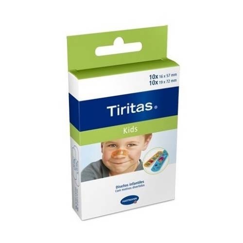 Tiritas kids - aposito adhesivo (20 unidades 2 tamaños) - Farmacia online