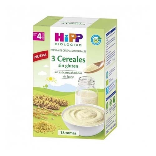 Papilla cereales integrales 3 cereales (2 envases 200 g