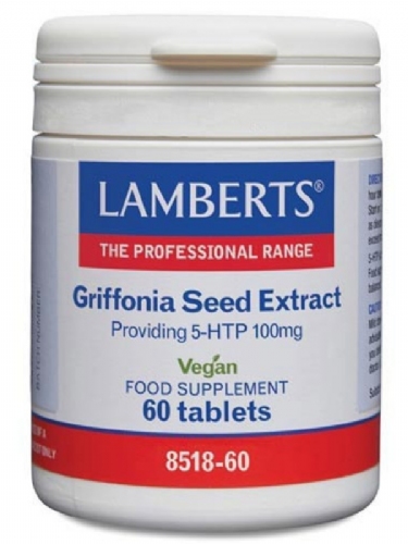 LAMBERTS 5-HTP 100 MG EXTRACTO SEMILLAS GRIFONIA 60 TAB