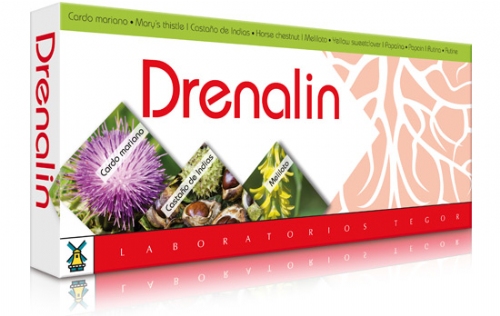 DRENALIN 10 VIALES TEGOR