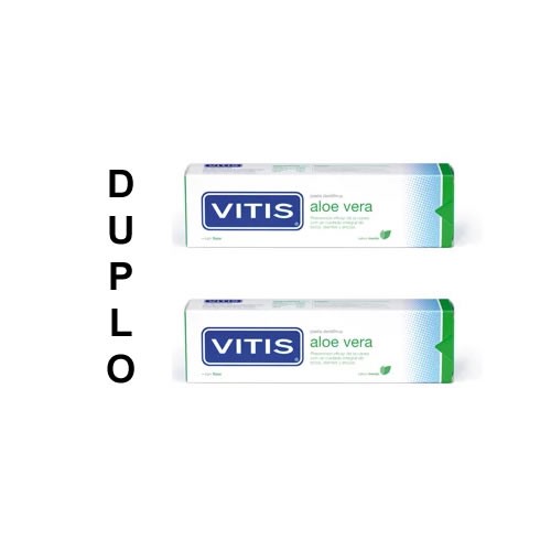VITIS PASTA ALOE 150ML DUPLO
