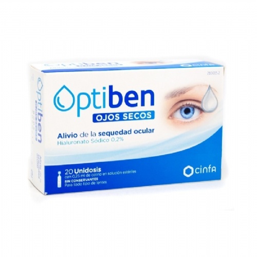 Optiben ojos secos repair (20 monodosis)