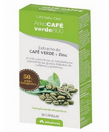 CAFE VERDE -800 ARKOCAPS  30 CAPS