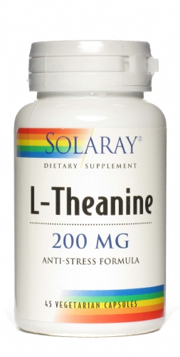 L-THEANINE 200MG 45CAPS SOLARAY