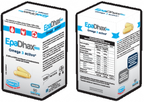 EPADHAX OMEGA 3 1 G 90 CAPS