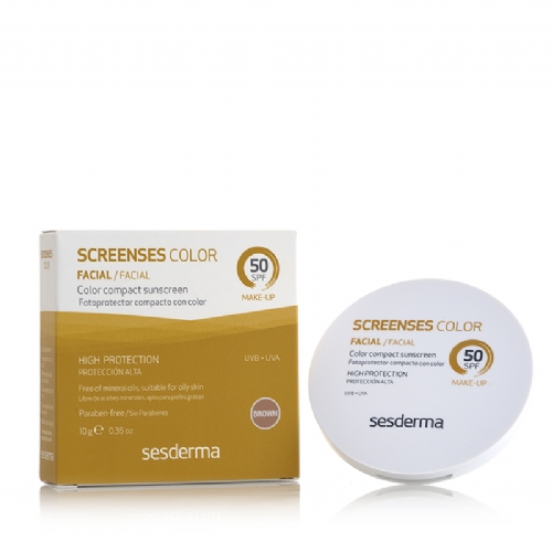 SCREENSES CREMA COLOR BROWN 50+ 10 GR