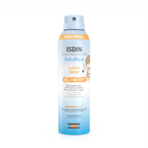 FOTOPROTECTOR ISDIN PEDIATRICS LOCION SPRAY 50 SPF 250 ML													