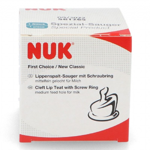 Nuk tetina fc labio leporin 1u