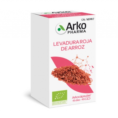 ARKOCAPSULAS LEVADURA ROJA DE ARROZ 45C.