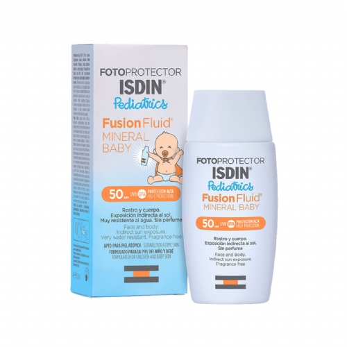 FOTOPROTECTOR ISDIN SPF-50+ FUSION FLUID MINERAL BABY (50 ML)