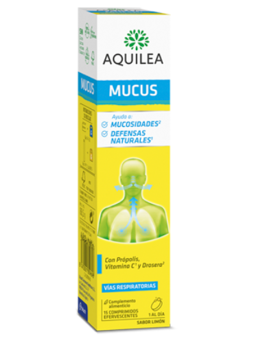AQUILEA MUCUS COMP EFERVESCENTES (15 COMP)