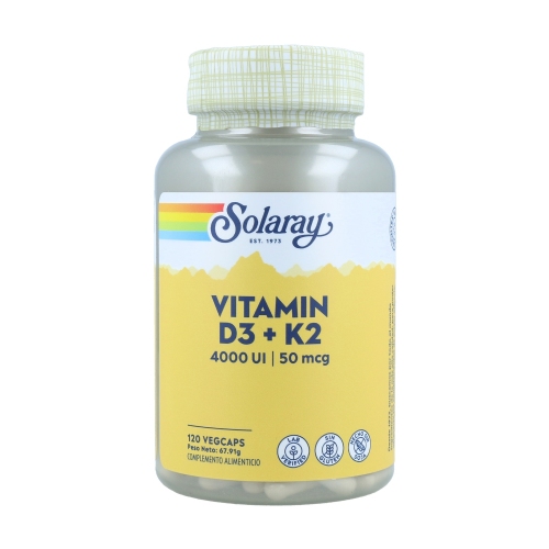 VITAMINA D3 K2 CAPS SOLARAY
