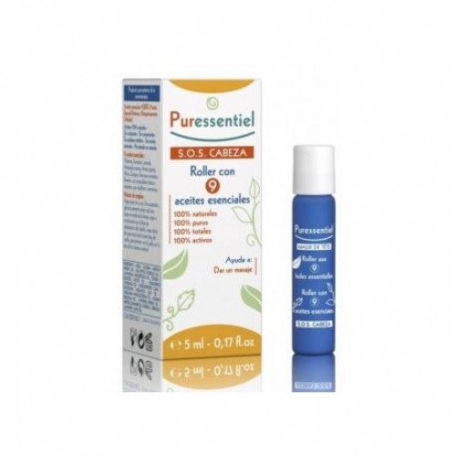 PURESSENTIEL SOS CABEZA (ROLLER 5 ML)