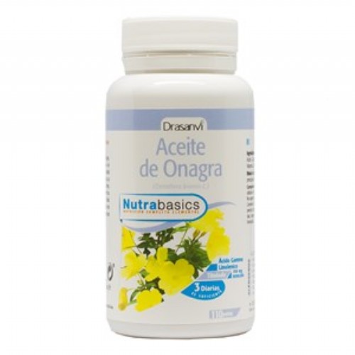 Nutrabasics aceite de onagra  110 perlas drasanv