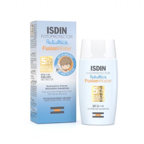 Fotoprotector isdin pediatrics fusion water - spf 50+ (50 ml)