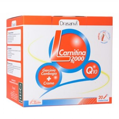 L carnitina 2000 mg 20 viales drasanvi