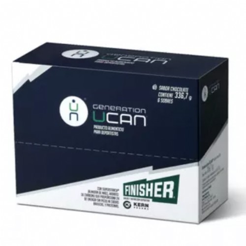 Finisher generation ucan chocolate con proteinas (6 sobres)
