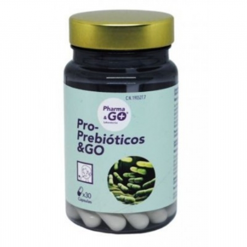 Prebioticos-probioticos & go (30 caps)