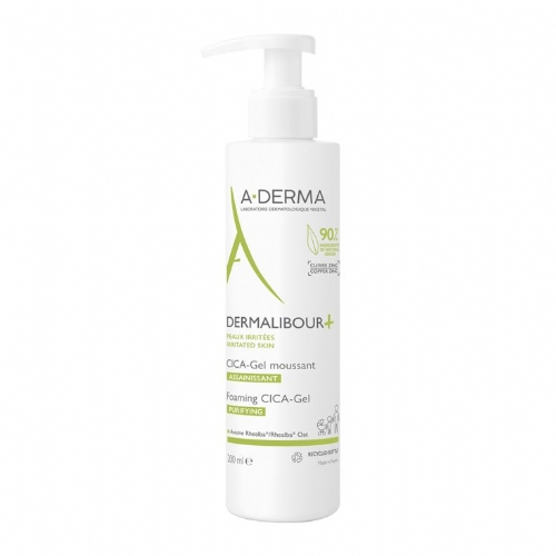 A-derma dermalibour+ cica-gel limpiador (1 envase 200 ml)