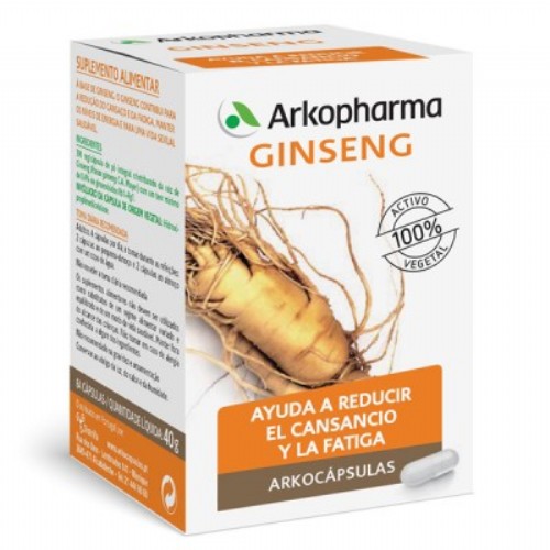 Arkocapsulas ginseng bio (84 capsulas)