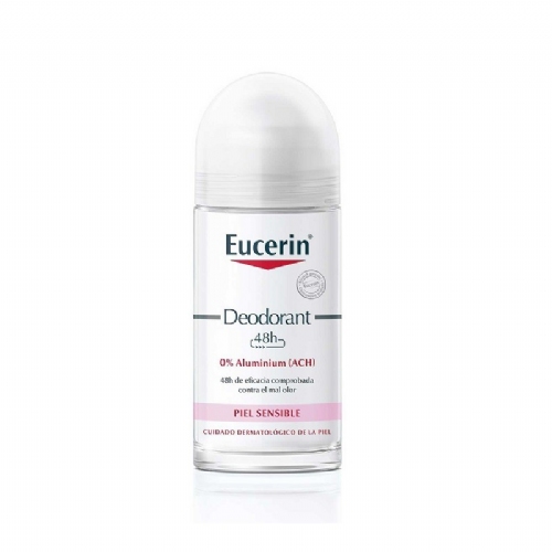 Eucerin desodorante 0% aluminio (1 roll on 50 ml)