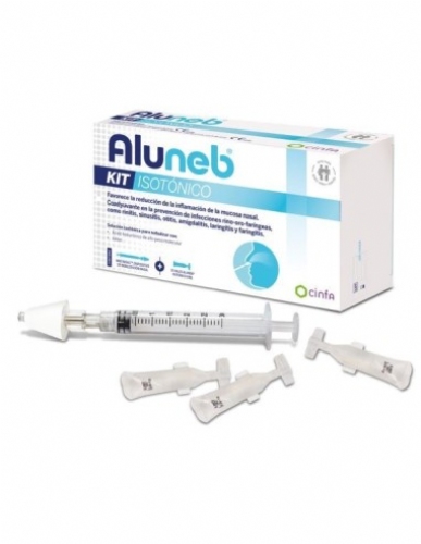 Aluneb isotonico (kit 15 viales 4 ml + 1 dispositivo)