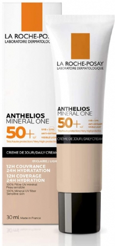Anthelios mineral one spf 50+ (crema 1 envase 30 ml color claire)