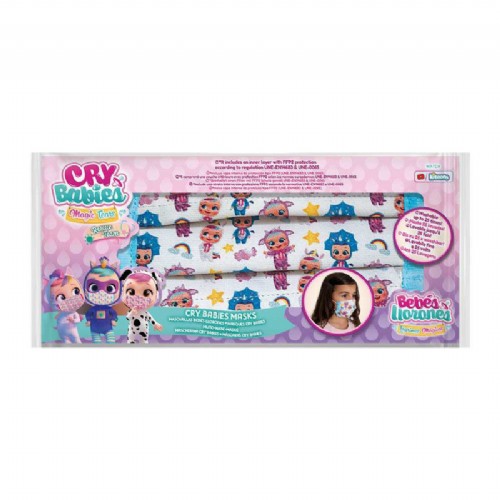 Mascarilla higienica infantil bebes llorones 1 unidad