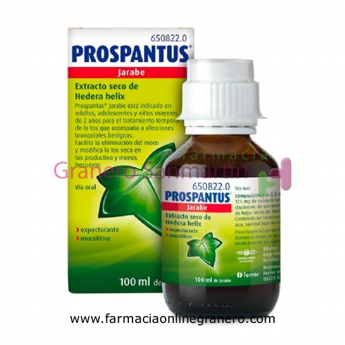 PROSPANTUS JARABE , 1 frasco de 100 ml