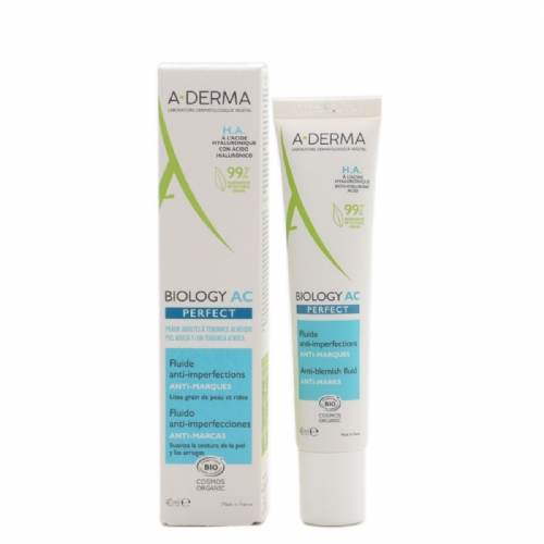 A-derma phys-ac perfect fluido - anti-imperfecciones anti-marcas (1 envase 40 ml)