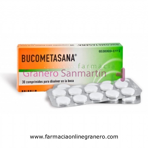 BUCOMETASANA COMPRIMIDOS PARA CHUPAR , 30 comprimidos