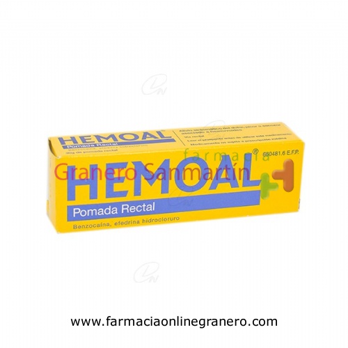 HEMOAL POMADA RECTAL, 1 tubo de 30 g