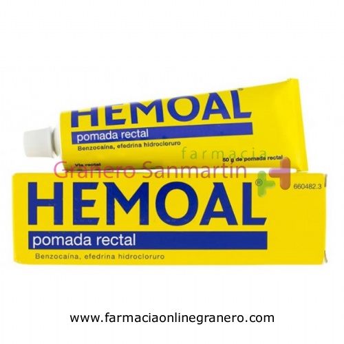 HEMOAL POMADA RECTAL, 1 tubo de 50 g