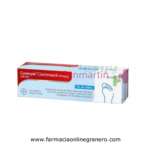 CANESPIE CLOTRIMAZOL 10 mg/g CREMA , 1 tubo de 30 g
