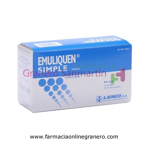 EMULIQUEN SIMPLE 7.173,9 mg EMULSION ORAL EN SOBRES , 10 sobres de 15 ml