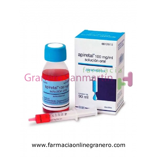 APIRETAL 100 mg/ml SOLUCION ORAL, 1 frasco de 90 ml