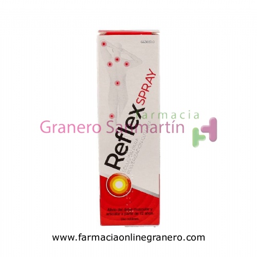 REFLEX SPRAY SOLUCIÓN PARA PULVERIZACIÓN CUTÁNEA, 1 frasco de 130 ml