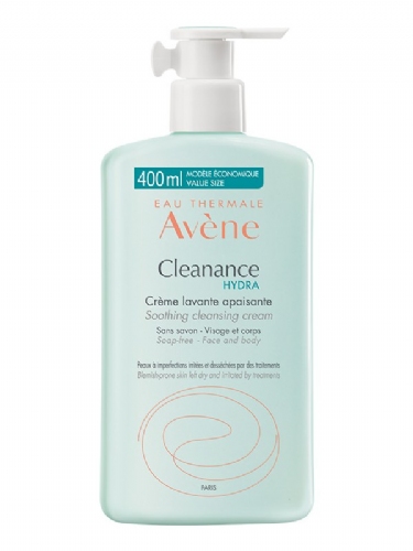 Avene cleanance hydra crema limpiadora calmante (1 envase 400 ml)