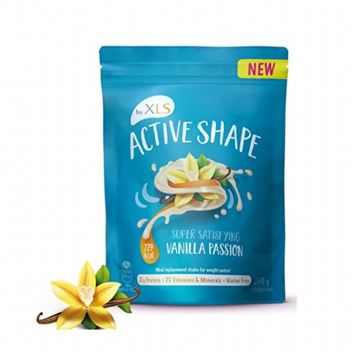 Active shake by xls batido sustitutivo polvo (1 envase 250 g sabor vainilla)