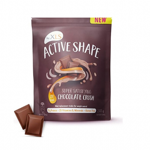 Active shake by xls batido sustitutivo polvo (1 envase 250 g sabor chocolate)