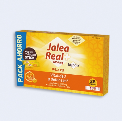 Juanola jalea real plus (28 sobres 10 ml)