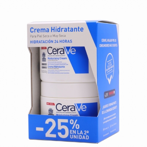 Cerave duplo crema hidratante 2x 340 ml