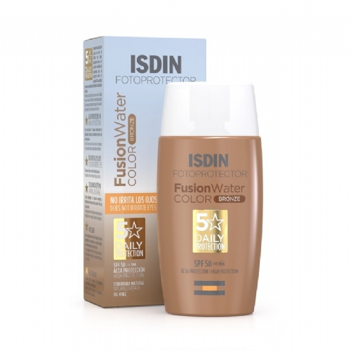 Fotoprotector isdin spf 50 fusion water color (1 envase 50 ml bronze)