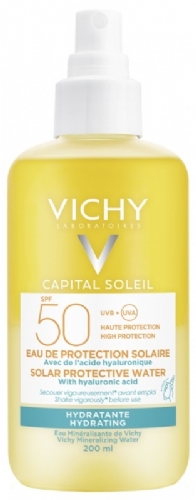 Capital soleil agua proteccion solar hidratante spf50 (1 envase 200 ml)
