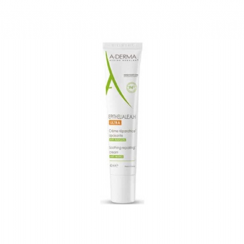 A-derma epitheliale a.h. ultra spf 50+ crema reparadora protectora (1 envase 40 ml)
