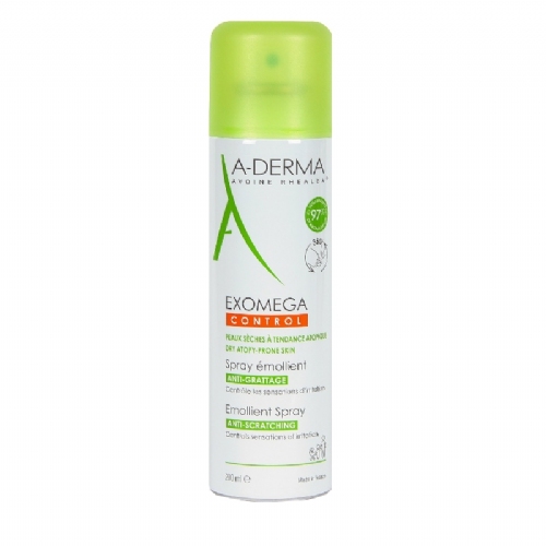 A-derma exomega control spray emoliente anti-rascado (1 envase 200 ml)