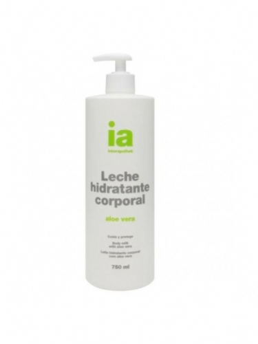 Interapothek leche hidratante corporal aloe vera (1 envase 500 ml)