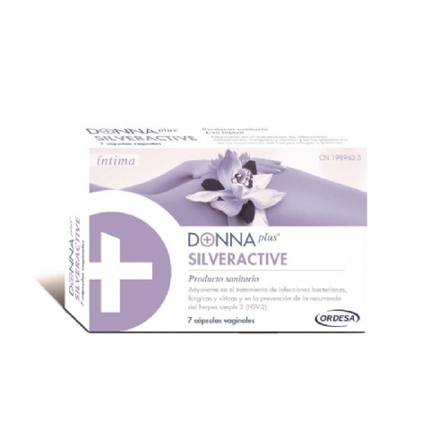 Donna plus silveractive (7 capsulas vaginales)