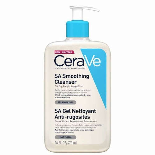 Cerave sa limpiador anti-rugosidades (1 envase 473 ml)