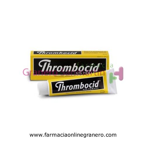 THROMBOCID 1mg/g POMADA, 1 tubo de 30 g